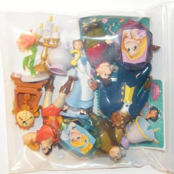 Beauty and the Beast Cake Toppers Cupcake Decorations Set with 10 Figures - Picture 5 of 5